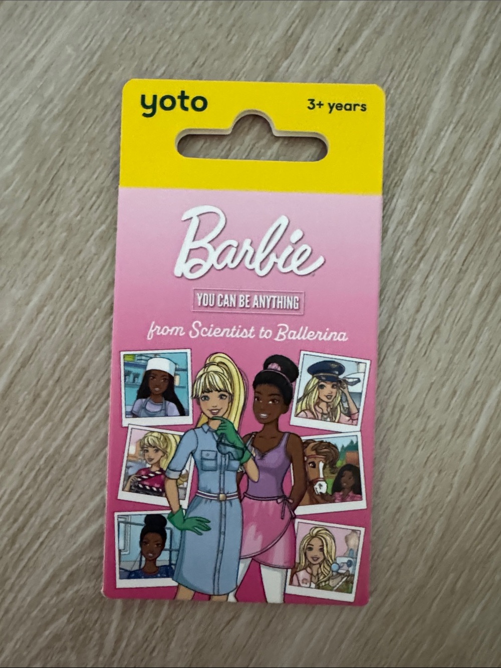 BRAND NEW Barbie Yoto Card